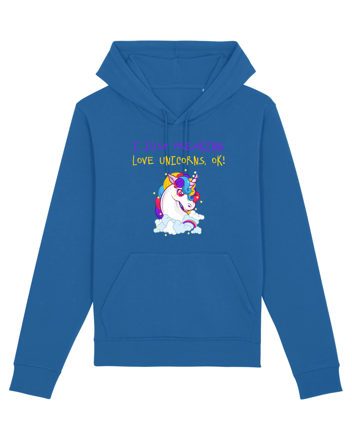 Hanorac Unisex Drummer Royal Blue