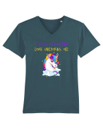 UNICORN Tricou mânecă scurtă guler V Bărbat Presenter