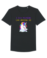 UNICORN Tricou mânecă scurtă guler larg Bărbat Skater