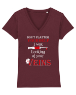 MEDICINA Tricou mânecă scurtă guler V Damă Evoker