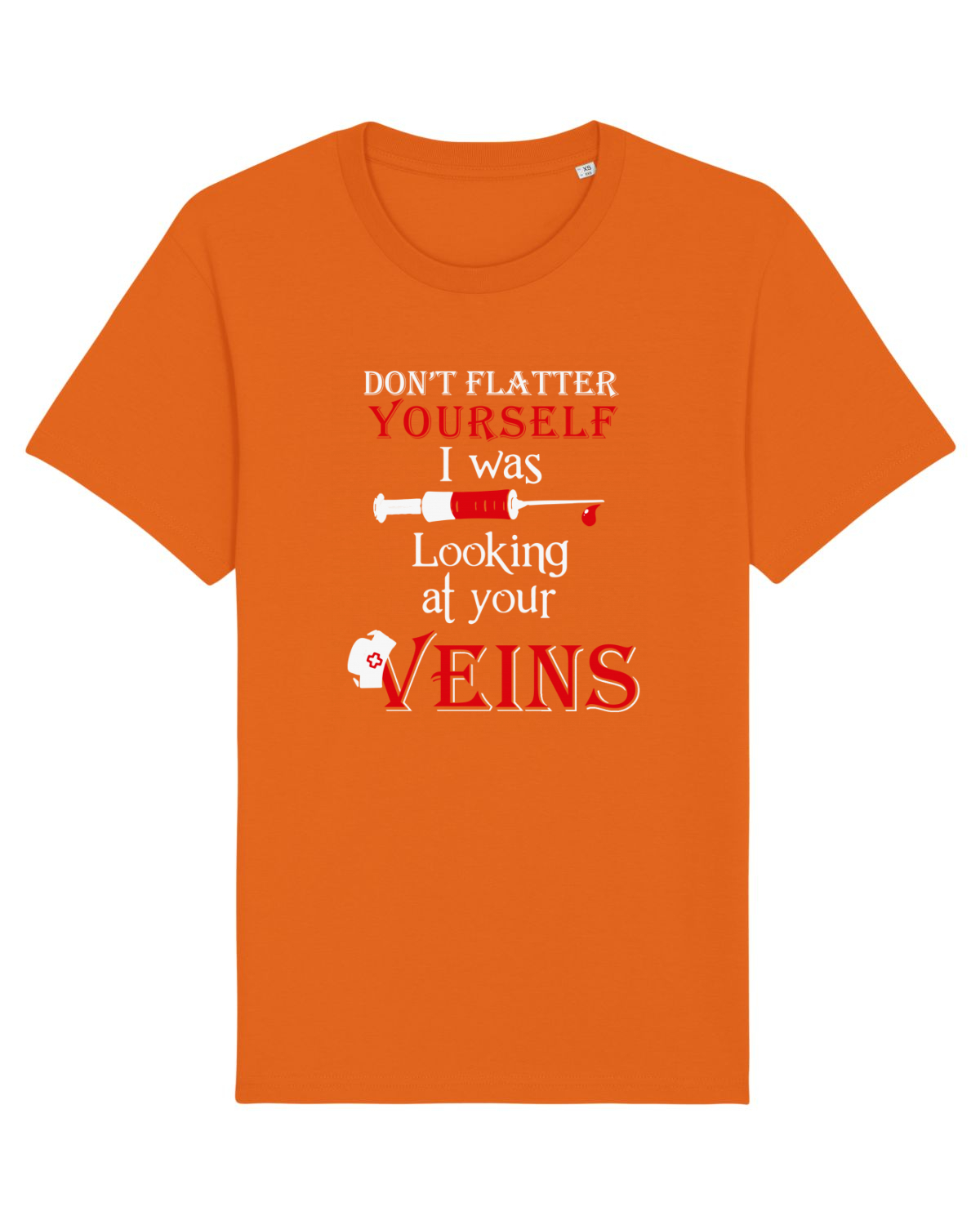 Tricou mânecă scurtă Unisex Rocker Bright Orange