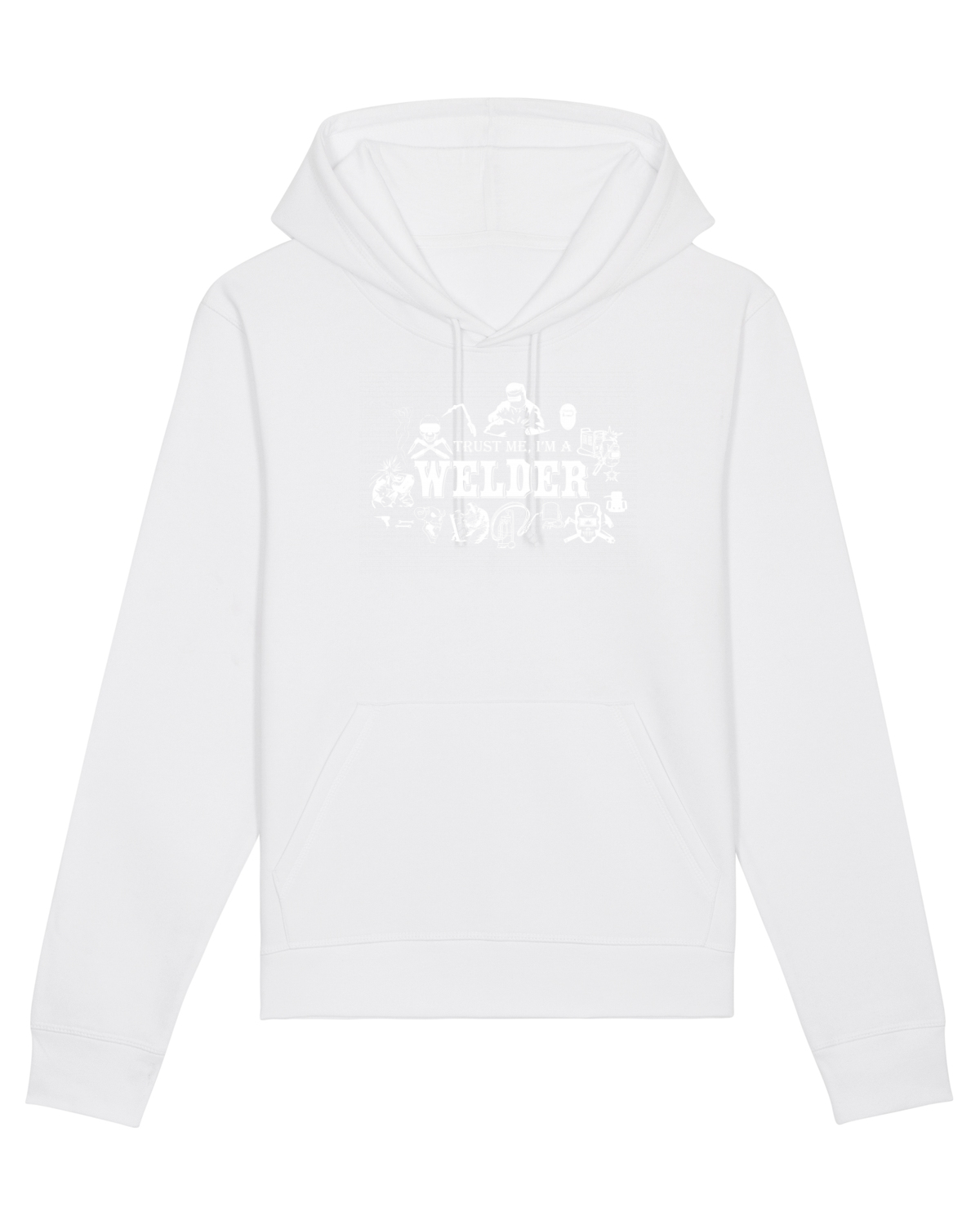Hanorac Unisex Drummer White