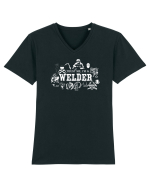 WELDER Tricou mânecă scurtă guler V Bărbat Presenter