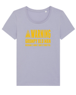 OLD MAN Tricou mânecă scurtă guler larg fitted Damă Expresser