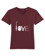 LOVE Tricou mânecă scurtă guler V Bărbat Presenter