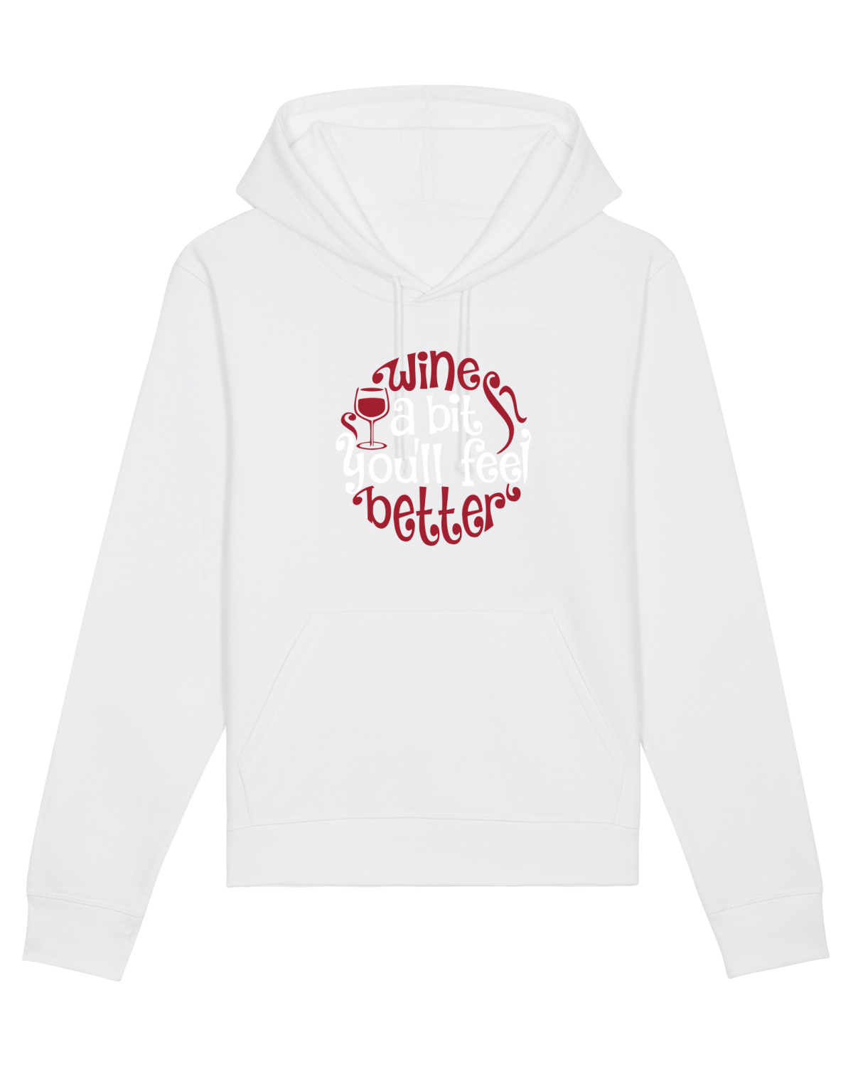 Hanorac Unisex Drummer White