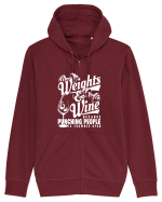 WINE Hanorac cu fermoar Unisex Connector
