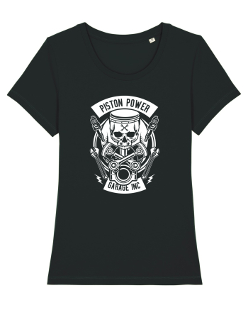 Piston Skull Power White Black