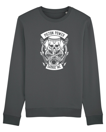 Piston Skull Power White Anthracite