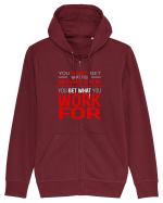 WORK Hanorac cu fermoar Unisex Connector