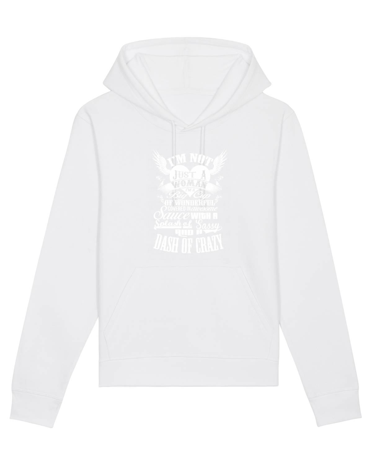 Hanorac Unisex Drummer White