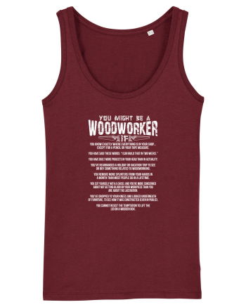 WOOD Burgundy