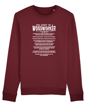 WOOD Burgundy