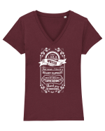 WRITER Tricou mânecă scurtă guler V Damă Evoker