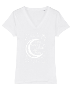 WRITER Tricou mânecă scurtă guler V Damă Evoker