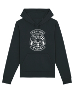 Gamer Skeleton White Hanorac Unisex Drummer