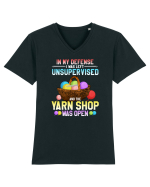 YARN Tricou mânecă scurtă guler V Bărbat Presenter