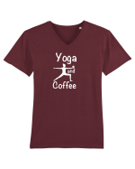 YOGA Tricou mânecă scurtă guler V Bărbat Presenter