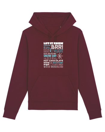 SNOW Burgundy