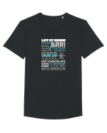 SNOW Tricou mânecă scurtă guler larg Bărbat Skater