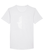 BUDDHA Tricou mânecă scurtă guler larg Bărbat Skater