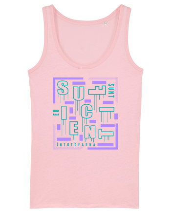 Eu sunt suficient întotdeauna Cotton Pink