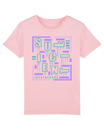 Eu sunt suficient întotdeauna Cotton Pink