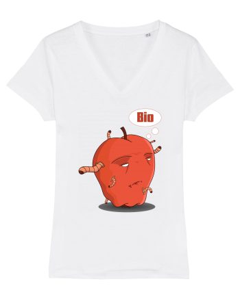 Red Bio worm apple White