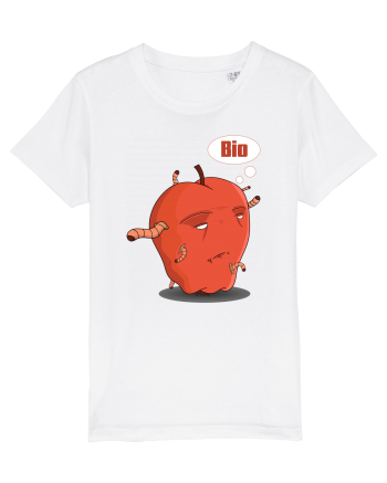 Red Bio worm apple White