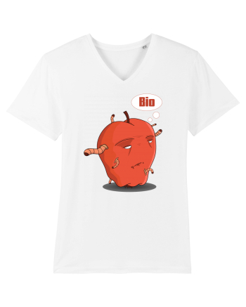 Red Bio worm apple White