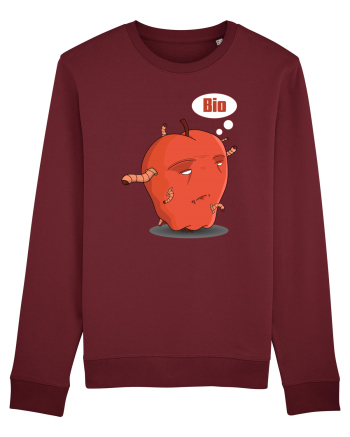 Red Bio worm apple Burgundy