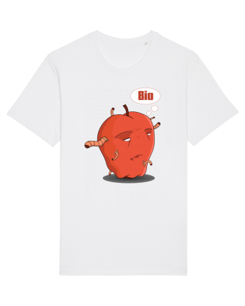 Red Bio worm apple White