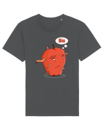 Red Bio worm apple Tricou mânecă scurtă Unisex Rocker