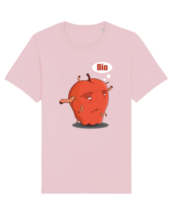 Red Bio worm apple Cotton Pink