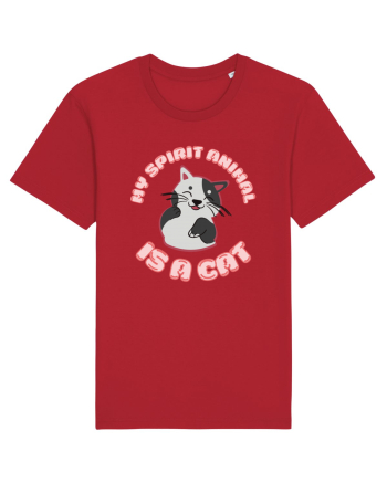 My Spirit Animal Is A Cat Red