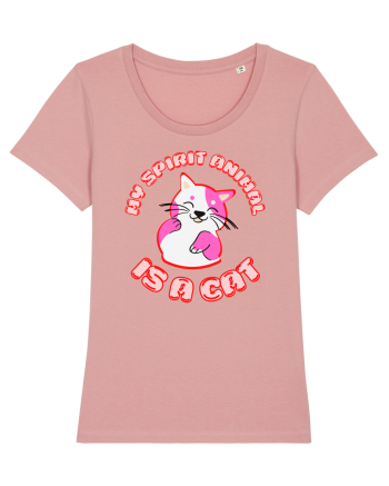My Spirit Animal Is A Cat Canyon Pink