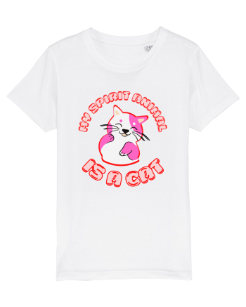 My Spirit Animal Is A Cat White