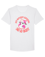 My Spirit Animal Is A Cat Tricou mânecă scurtă guler larg Bărbat Skater