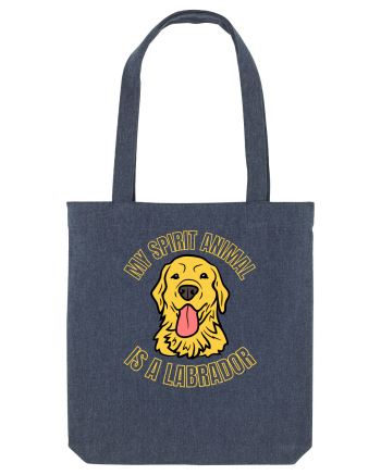 My Spirit Animal Is A Labrador Midnight Blue