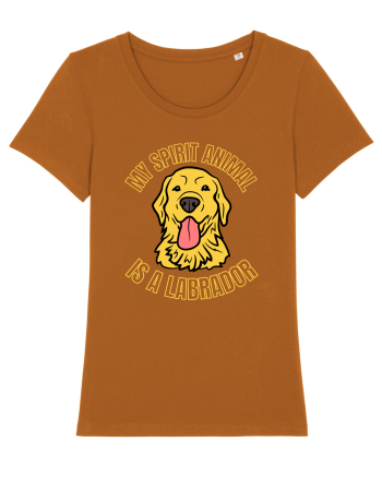 My Spirit Animal Is A Labrador Roasted Orange