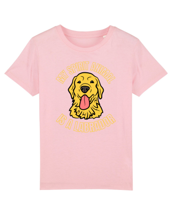My Spirit Animal Is A Labrador Cotton Pink