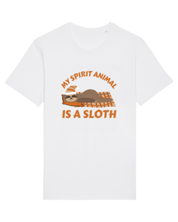 My Spirit Animal Is A Sloth White