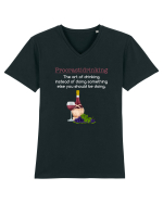 DRINK Tricou mânecă scurtă guler V Bărbat Presenter