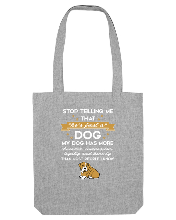 DOG Heather Grey