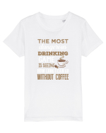 COFFEE Tricou mânecă scurtă  Copii Mini Creator