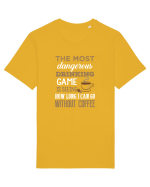 COFFEE Tricou mânecă scurtă Unisex Rocker