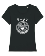 Ramen Bowl White Tricou mânecă scurtă guler larg fitted Damă Expresser
