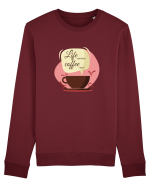 COFFEE Bluză mânecă lungă Unisex Rise
