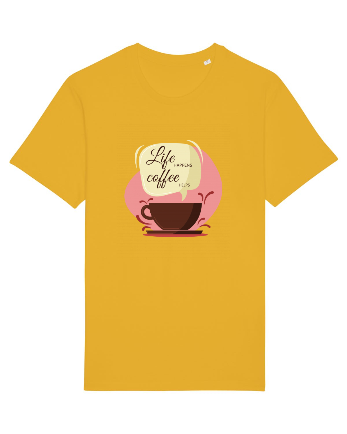 Tricou mânecă scurtă Unisex Rocker Spectra Yellow