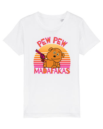 Pew Pew Dog White